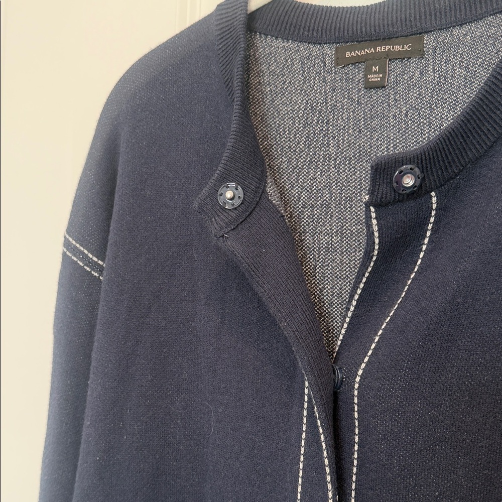 Banana Republic Navy Knit Sweater